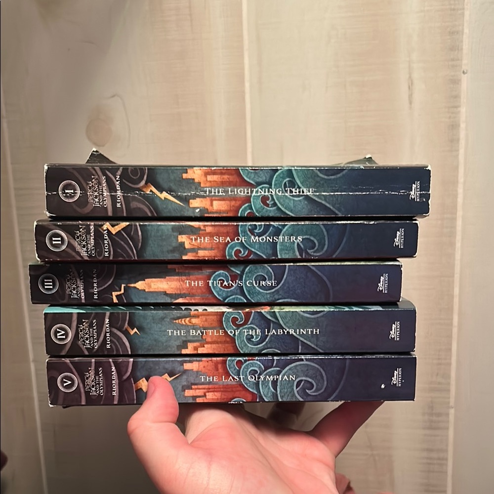 Percy Jackson Book Set
